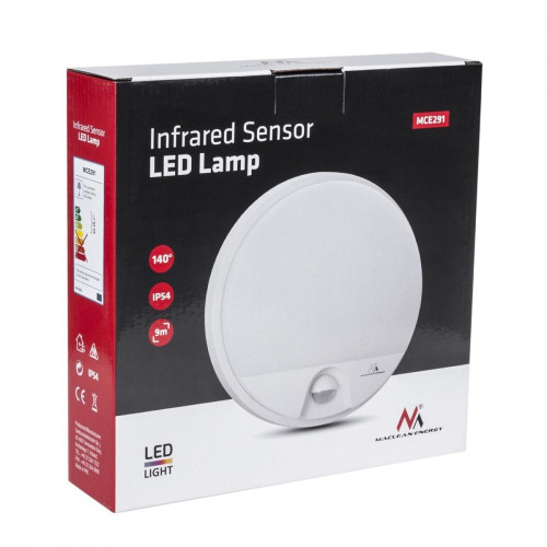 Lampa LED z Czujnikiem Ruchu MCE291 W -7816324