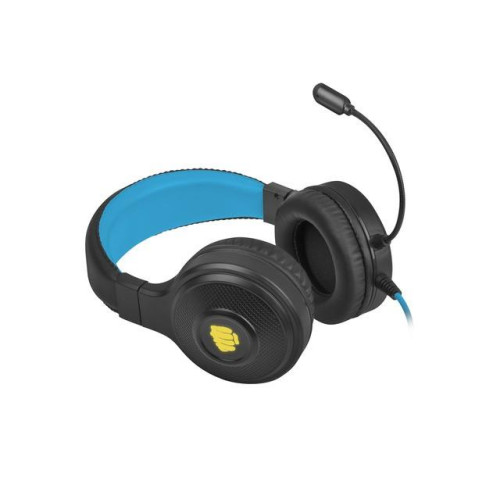 Słuchawki Warhawk RGB dla graczy czarno-niebieskie-7816382