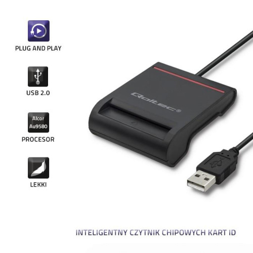 Inteligentny czytnik chipowych kart ID | USB2.0 | Plug&play -7816919