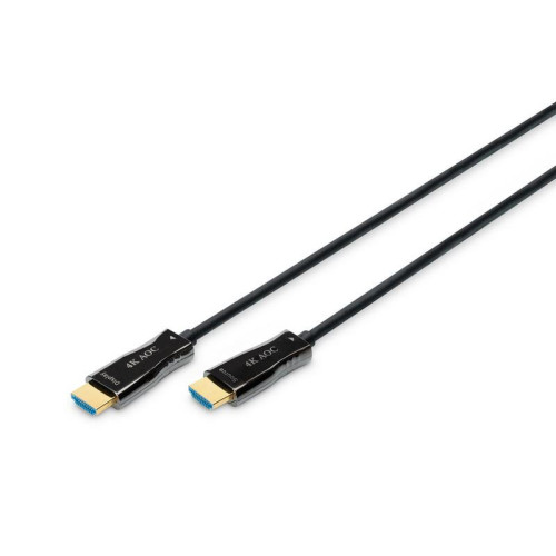 Kabel połączeniowy hybrydowy AOC HDMI 2.0 Premium HighSpeed 4K/60Hz UHD HDMI A/HDMI A M/M 10m Czarny -7817238
