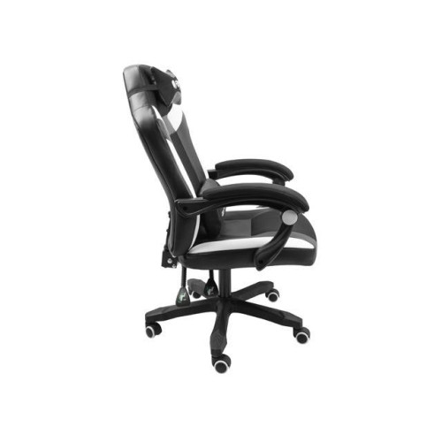 Fotel dla graczy Avenger M+ Czarno-biały-7818028