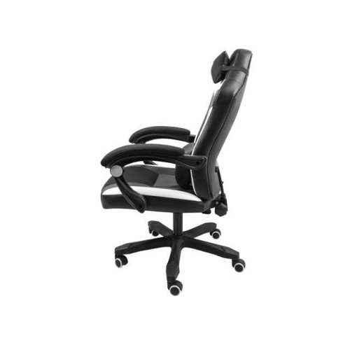 Fotel dla graczy Avenger M+ Czarno-biały-7818029