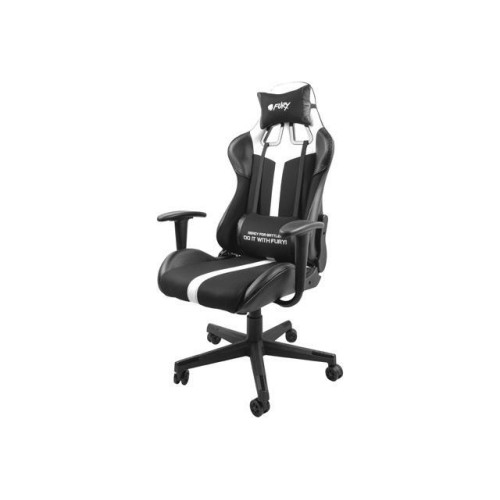 Fotel dla graczy Avenger XL Czarno-biały -7818038