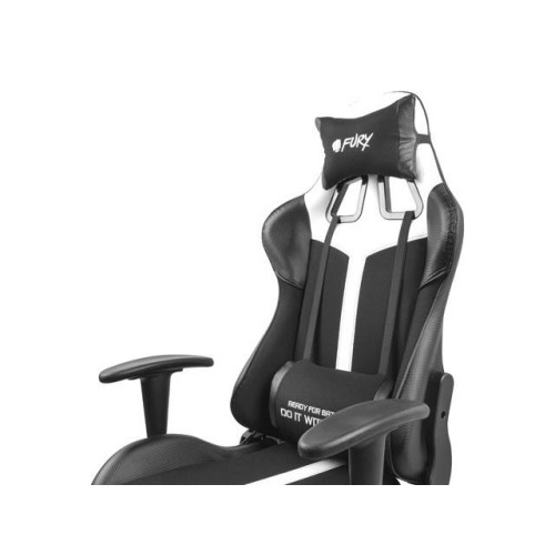 Fotel dla graczy Avenger XL Czarno-biały -7818042