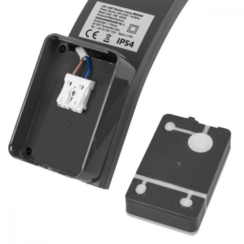 Lampa LED ścienna elewacyjna 10W MCE343 GR -7818346