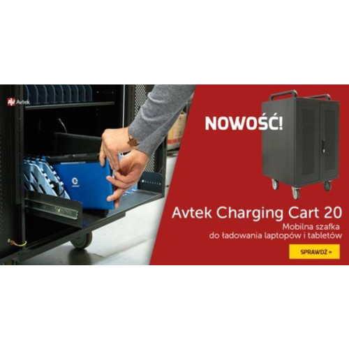 Mobilna szafka do ładowania laptopów - Charging Cart 20-7818888