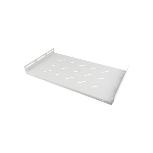 Półka do szaf 19cali 1U 27cm/120kg szary AK-1014-S-7818989
