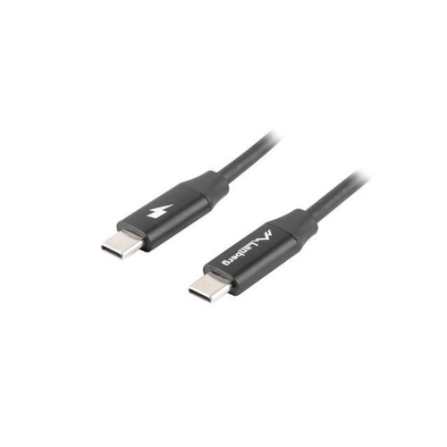 Kabel USB-C M/M 2.0 CA-CMCM-40CU-0005-BK Czarny 0.5m-7819375