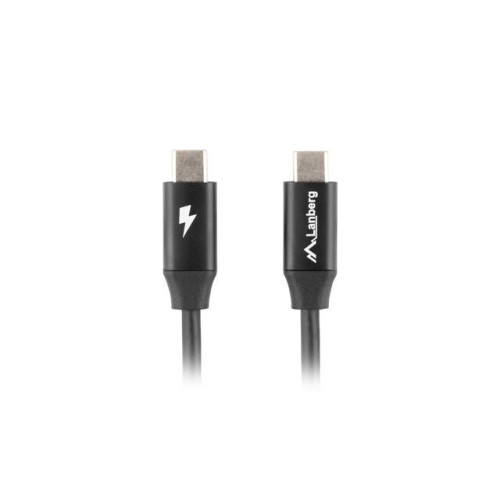 Kabel USB-C M/M 2.0 CA-CMCM-40CU-0010-BK Czarny 1m-7819379