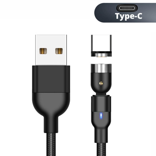 Magnetyczny kabel USB C 3w1 1m kątowy MCE474 -7819624