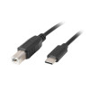 Kabel USB-C(M)-USB-B(M) 3.0m czarny-7820351