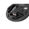Mysz bezprzewodowa Osprey 1600DPI Bluetooth + 2.4GHz Czarno-szara-7820520