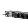 Listwa zasilająca Rack PDU 19 1U 16A 8X schuko 2M czarna-7821010