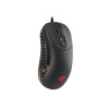 Mysz Xenon 800 lekka 16000 DPI podświetlenie RGB dla graczy lekka Czarna-7821305