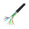Kabel LAN UTP 100Mb/s 305m drut cca czarny-7822113