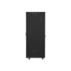 Szafa instalacyjna rack stojąca 19 37u 600x800 czarna, drzwi szklane lcd (Flat pack)-7823255