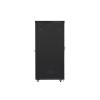 Szafa instalacyjna rack stojąca 19 42U 800x1200 czarna, drzwi szklane LCD (Flat pack)-7823319