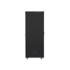 Szafa instalacyjna rack stojąca 19 47U 800x1000 czarna, drzwi szklane LCD (Flat pack)-7823324