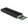 Kieszeń zewnętrzna SSD M.2 NVME USB C 3.1 Gen 2 czarna -782664