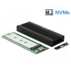 Kieszeń zewnętrzna SSD M.2 NVME USB C 3.1 Gen 2 czarna -782667