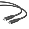 Kabel USB C-USB C 1m 100W 5Gbps USB 3.1 czarny-7828453