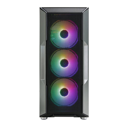 Obudowa I3 Neo ATX Mid Tower RGB 4xwentylator, czarna-7823247