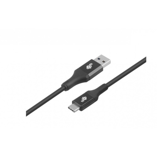 Kabel USB 3.0 - USB C 2m PREMIUM 3A czarny TPE-7823766