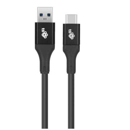 Kabel USB 3.0 - USB C 2m PREMIUM 3A czarny TPE-7823767