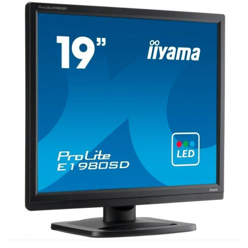 Monitor 19 cali ProLite E1980D-B1 VGA,DVI,5:4,TN,5ms,250cd -7827869