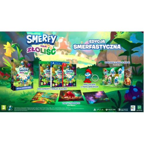 Gra PlayStation 5 Smerfy Misja Złoliść Edycja Smerfastyczna-7827932