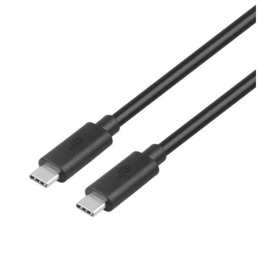 Kabel USB C-USB C 1m 100W 5Gbps USB 3.1 czarny-7828457