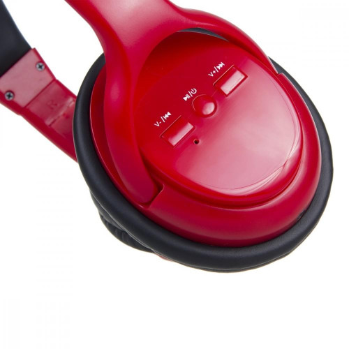 Słuchawki bezprzewodowe nauszne AC720R Czerwone -7828791