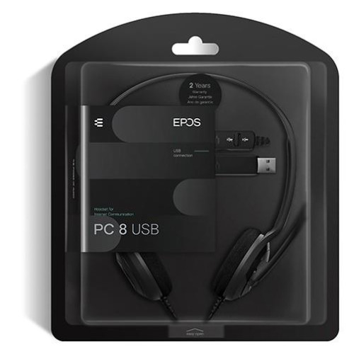 PC 8 USB - Słuchawka stereo USB do komputera z pilotem-7828957