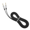 Kabel 3.5mm MiniJack M/M czarny 1.2m -7830541