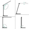 LT-T10 Black lampa biurkowa LED dotykowa | 12W | 3000-6500K | 7 poziomów ściemniania | 5 trybów świecenia-7833025