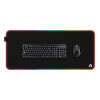 KM-P7 RGB XXL gamingowa podkładka pod mysz i klawiaturę | 900x400x4mm | wodoodporna | gumowany spód | aplikacja G-aim Control Center-7839015