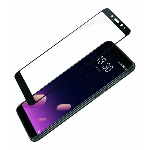 Szkło ochronne 9H MEIZU M6S czarne-783144
