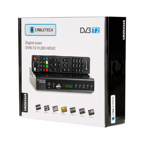 Tuner DVB-T2 HEVC H.265-7833529