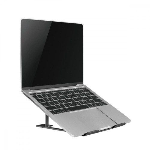 Podstawka pod laptopa Ergo Office ER-416B aluminiowa, czarna-7835484