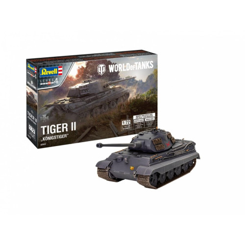 Model plastikowy Czołg Tiger II Ausf. B Konigstiger World of Tanks-7837590