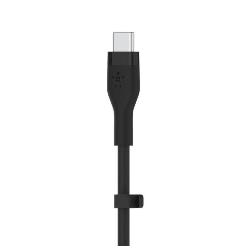 Kabel BoostCharge USB-C do USB-C 2.0 silikonowy 1m, czarny-7837681