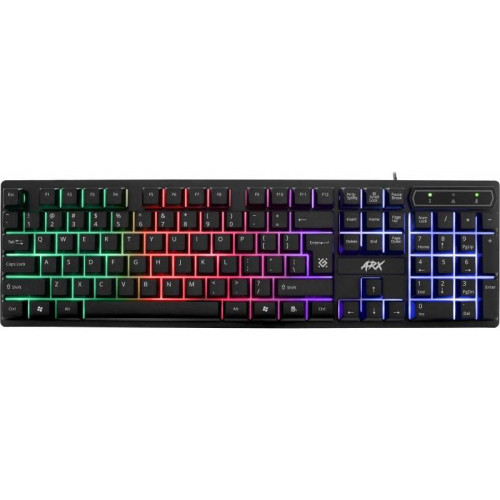 Klawiatura gamingowa ARX GK-196L przewodowa podświetlenie LED-7838720