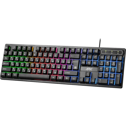 Klawiatura gamingowa ARX GK-196L przewodowa podświetlenie LED-7838721