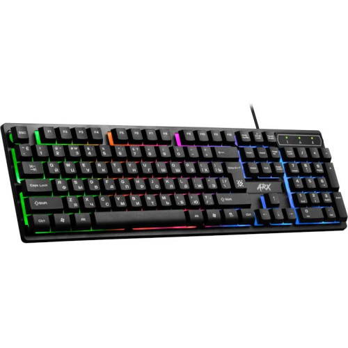 Klawiatura gamingowa ARX GK-196L przewodowa podświetlenie LED-7838722