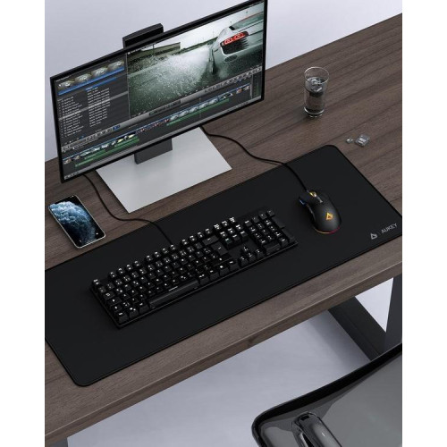 KM-P2 XXL gamingowa podkładka pod mysz i klawiaturę | 800x300x3mm | wodoodporna | gumowany spód | uniwersalna-7838982