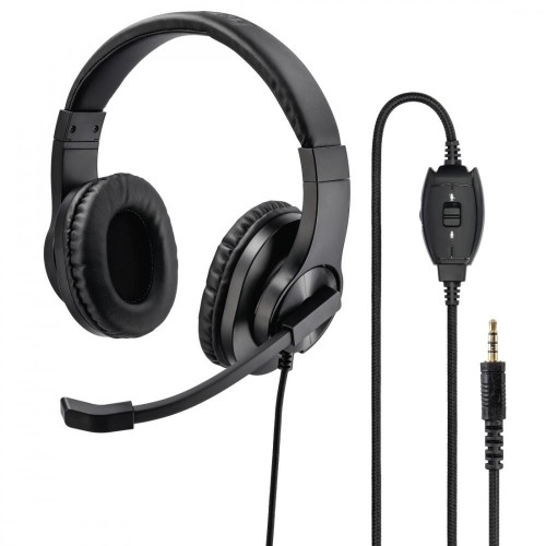 Słuchawki komputerowe HS-P350 black-7839134