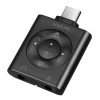 Adapter audio USB-C/M do 2xjack 3.5mm 7.1 -7840008