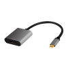 Adapter USB-C do DP/F, 4K/60Hz, Aluminiowy 0.15m -7840119