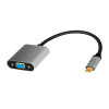 Adapter USB-C do VGA, 1080p, aluminiowy 0.15m -7840264