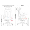 Krzesło biurowe ergonomiczne premium Ergo Office ER-414-7842959